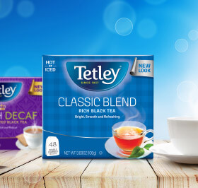 Tetley Tea Packaging