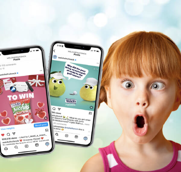 Welch’s Fruit Snacks Social Media Advertising